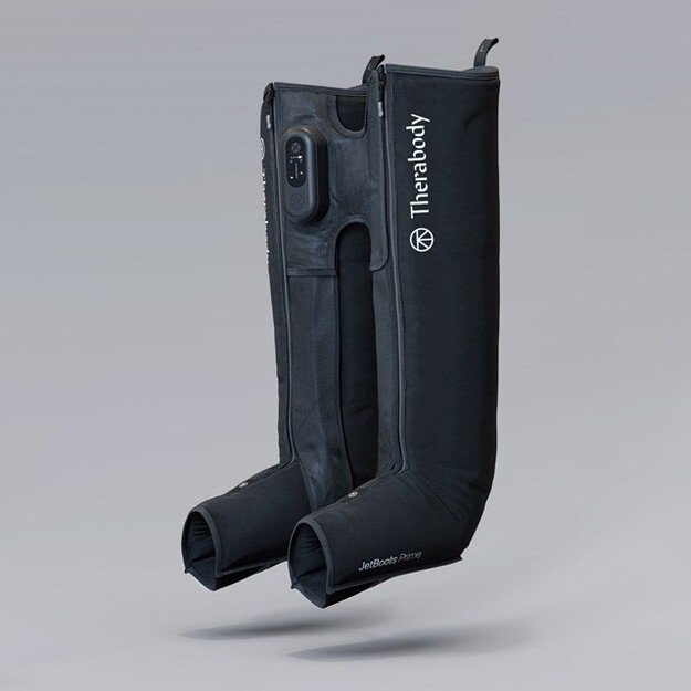 Therabody Lymphatic massage shoes JetBoots Prime size L Black 6