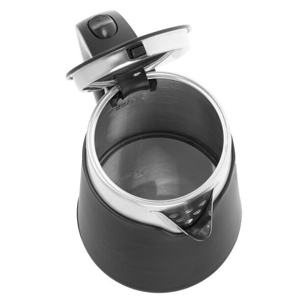 Adler | Kettle | AD 1372 | Electric | 800 W | 0.6 L | Plastic/Stainless steel | 360&deg; rotational base | Black 2