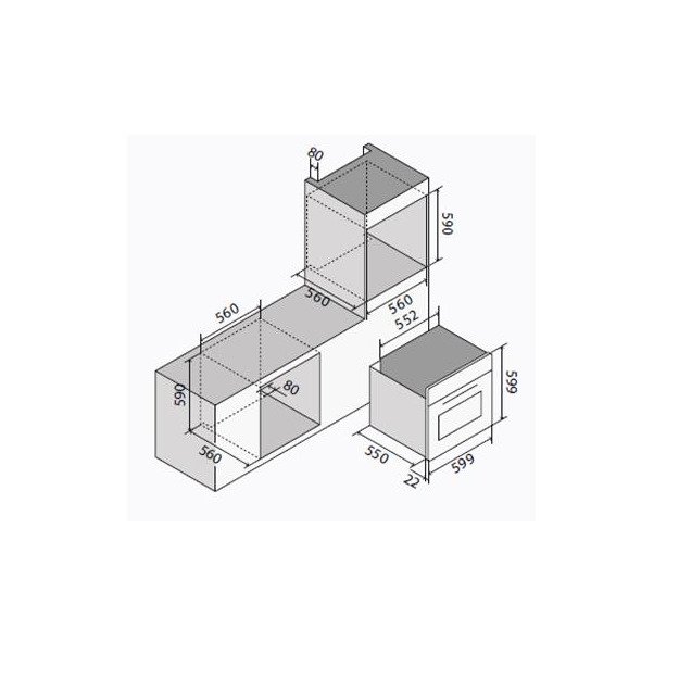 ELICA VIRTUS MULTI 60 TFT BL