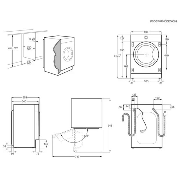 ELECTROLUX EW7W368SI 1