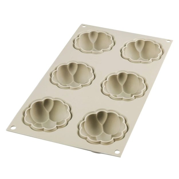 Bubble mould, 6x85 ml, Bollicine