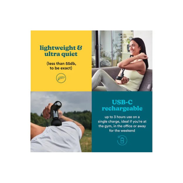 Homedics HHP-65GM MYTI Mini Massage Gun Anthracite 2