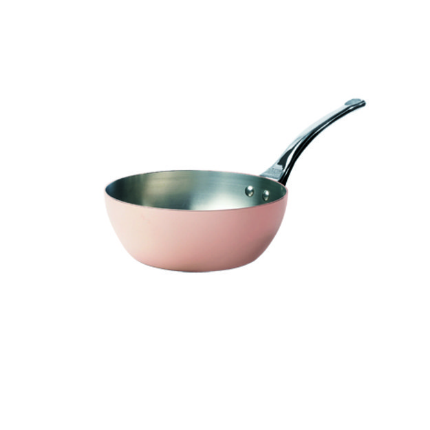 Conical copper saucepan, 3.1 l, Prima Matera
