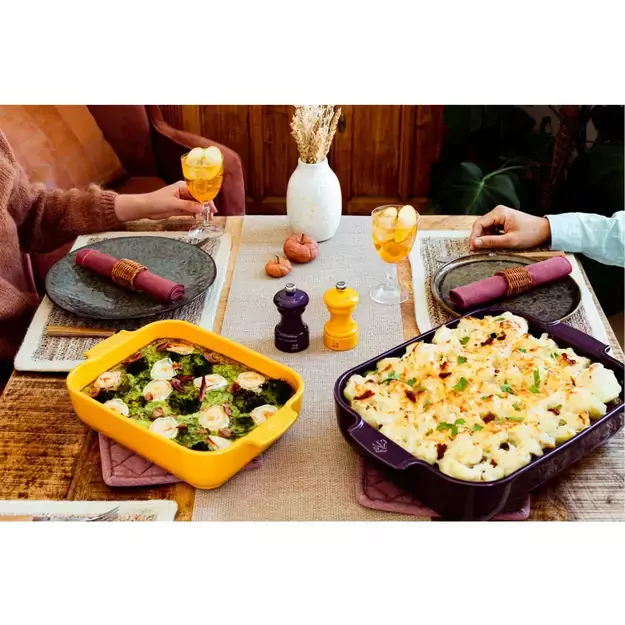 PEUGEOT APPOLIA stačiakampis indas 40 cm baklažano spalvos 1