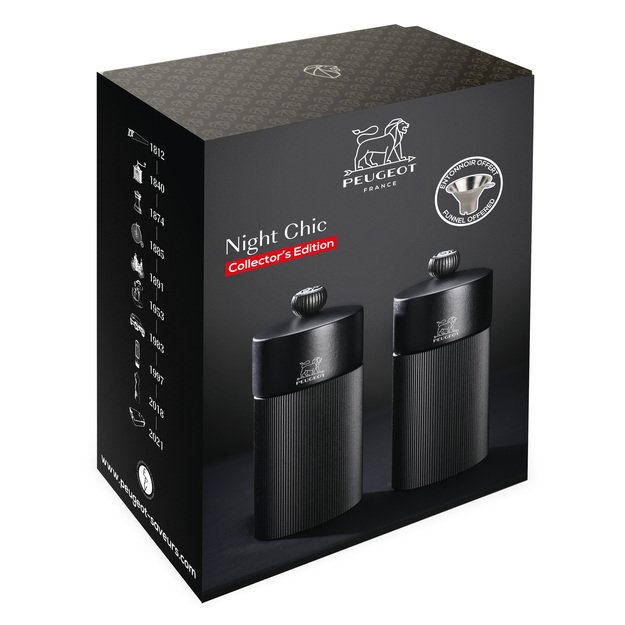 Grinder set, 12 cm, Night Chic Line