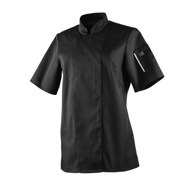 Short-sleeve jacket, black L, Unera
