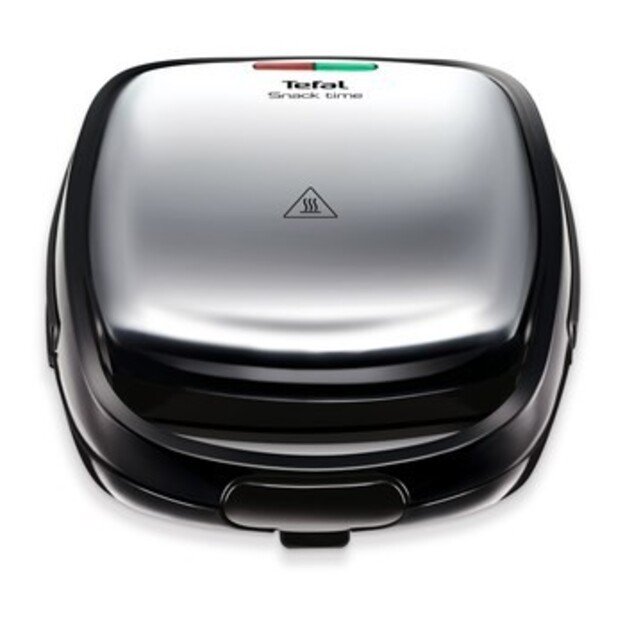 TEFAL | Sandwich Maker | SW341D12 Snack Time | 700 W | Number of plates 2 | Stainless Steel/Black 2