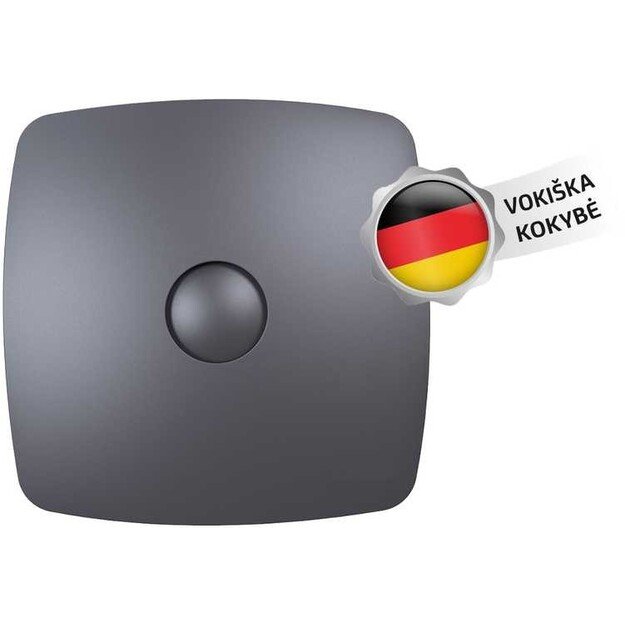 VLANO ENSO 125 BL TH (su laikmačiu ir drėgmės jutikliu) 125 mm