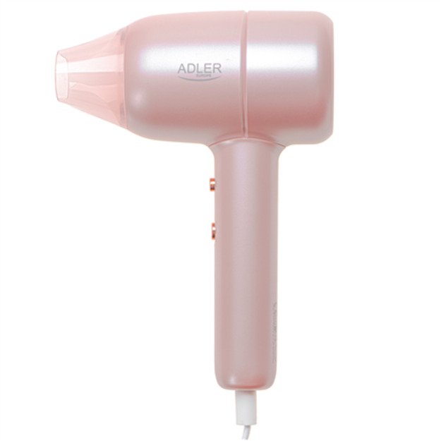 Adler Hair Dryer | AD 2279p | 1800 W | Number of temperature settings 2 | Ionic function | Pink 6