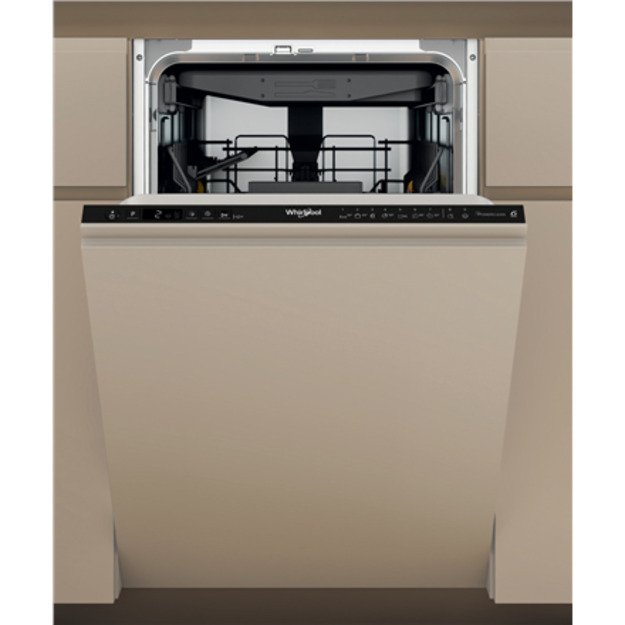 Whirlpool WH6IC11BS7LA0 Dishwasher, Built-in, C, Width 45 cm, 9 place settings, Black