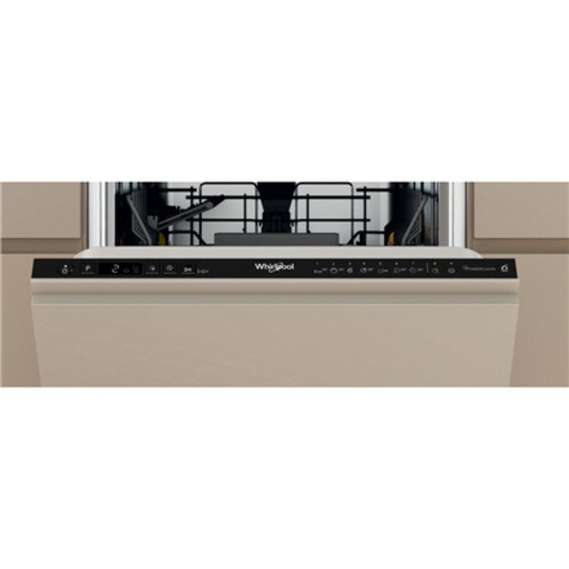 Whirlpool WH6IC11BS7LA0 Dishwasher, Built-in, C, Width 45 cm, 9 place settings, Black 6