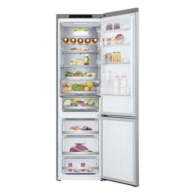 LG GBV7280DPY.APYQEUR fridge-freezer Freestanding 387 L D Silver 11