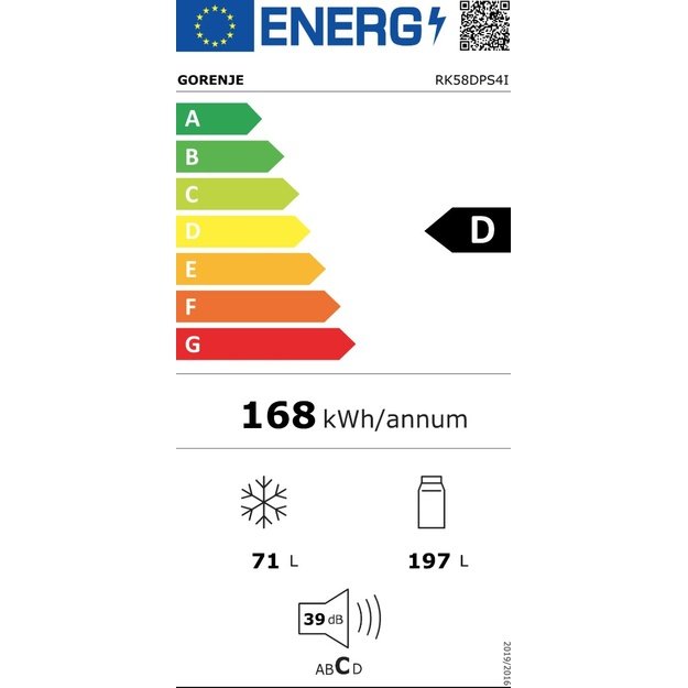 GORENJE RK58DPS4I