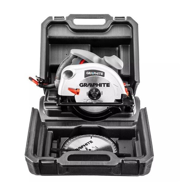 Circular saw 1200W Graphite circular saw blade 185 mm with a case 3