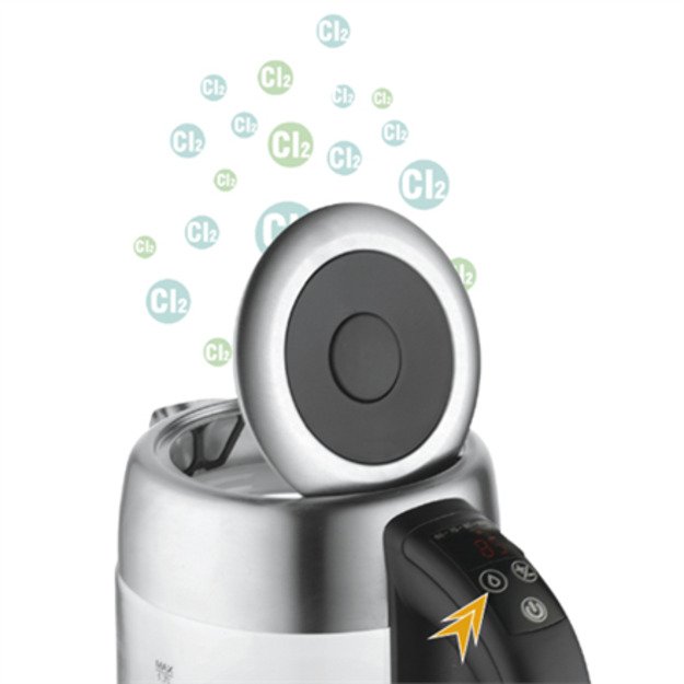Adler | Kettle | AD 1247 NEW | With electronic control | 1850 - 2200 W | 1.7 L | Stainless steel