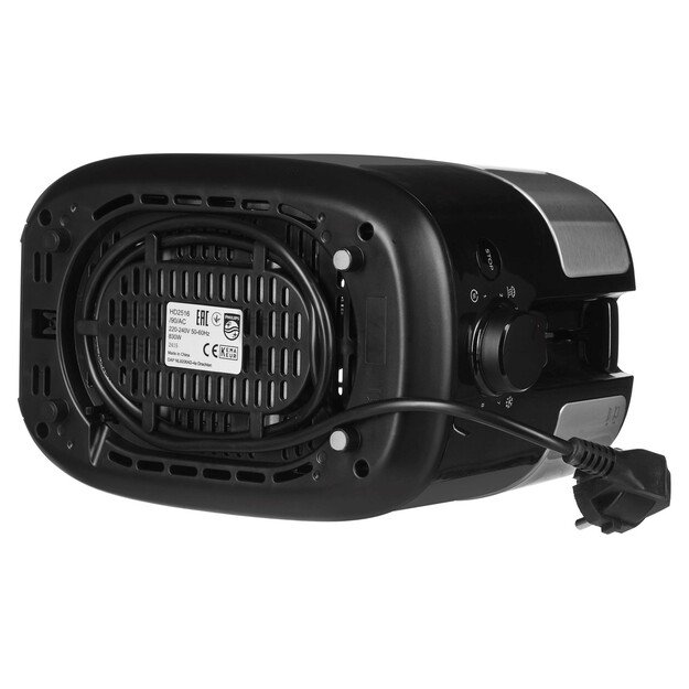 Philips Daily Collection HD2516/90 toaster 2 slice(s) 830 W Black