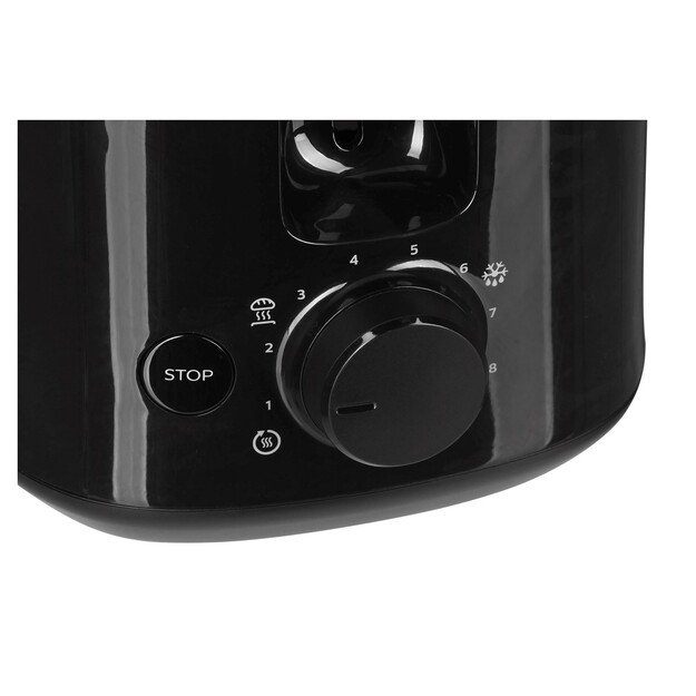 Philips Daily Collection HD2516/90 toaster 2 slice(s) 830 W Black
