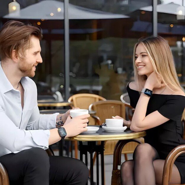 Išmanusis laikrodis su lietuvišku meniu Garett GRC STYLE Silver 7