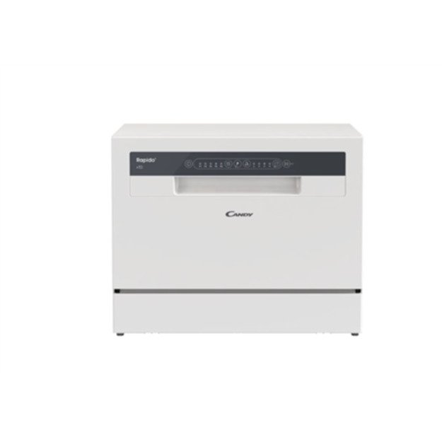 Candy Dishwasher | CP 6E51LW | Table | Width 55 cm | Number of place settings 6 | Number of programs 5 | Energy efficiency class