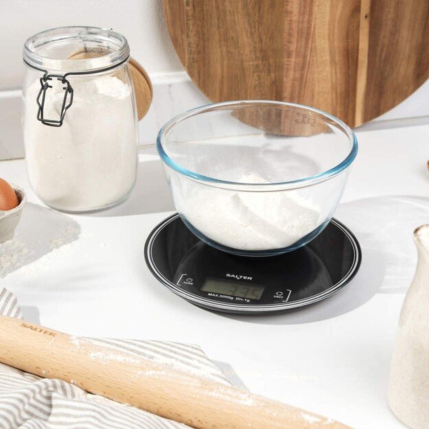 Salter SA00595BCFEU12 Round Kitchen Scale 3