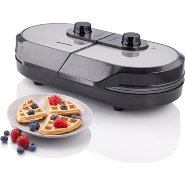 Gorenje | Mini Grill, Waffle plate | WM1400SB | Electric Grill | 1400 W | Diameter 18 cm | Black