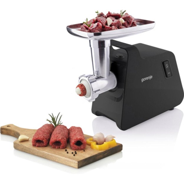 Gorenje Meat grinder | MG2001SB | Black/Stainless Steel | 2000 W | Number of speeds 1 | Throughput (kg/min) 2.6