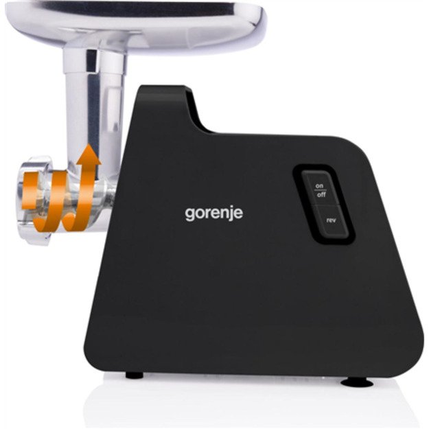 Gorenje Meat grinder | MG2001SB | Black/Stainless Steel | 2000 W | Number of speeds 1 | Throughput (kg/min) 2.6