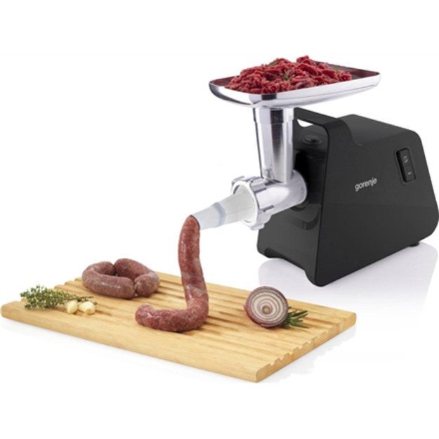 Gorenje Meat grinder | MG2001SB | Black/Stainless Steel | 2000 W | Number of speeds 1 | Throughput (kg/min) 2.6