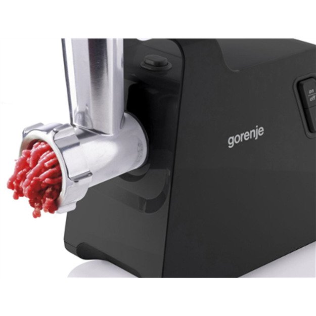 Gorenje Meat grinder | MG2001SB | Black/Stainless Steel | 2000 W | Number of speeds 1 | Throughput (kg/min) 2.6