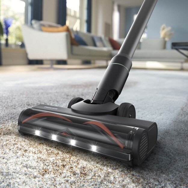 Philips 7000 series XW7263/11 stick vacuum/electric broom 2-in-1 stick vacuum Battery Dry&wet Bagless 0.45 L Black