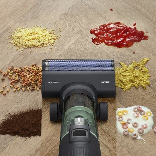 Philips 7000 series XW7263/11 stick vacuum/electric broom 2-in-1 stick vacuum Battery Dry&wet Bagless 0.45 L Black