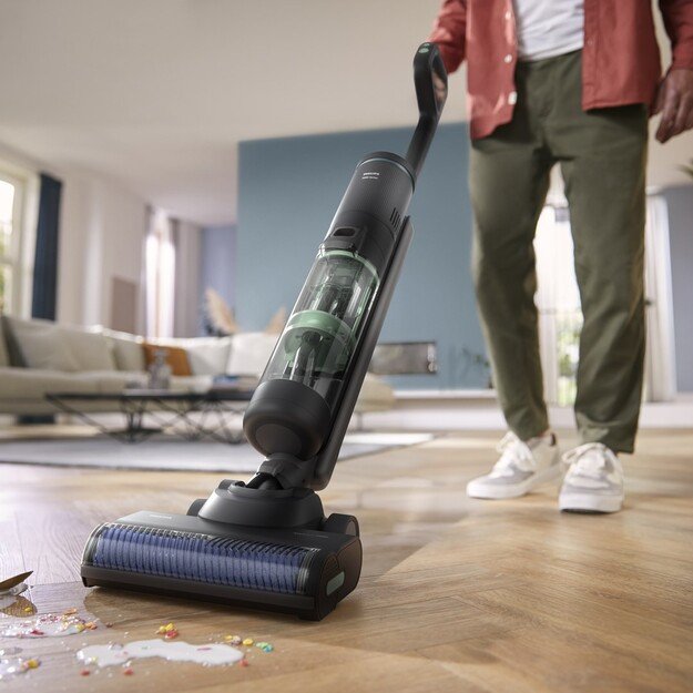 Philips 7000 series XW7263/11 stick vacuum/electric broom 2-in-1 stick vacuum Battery Dry&wet Bagless 0.45 L Black
