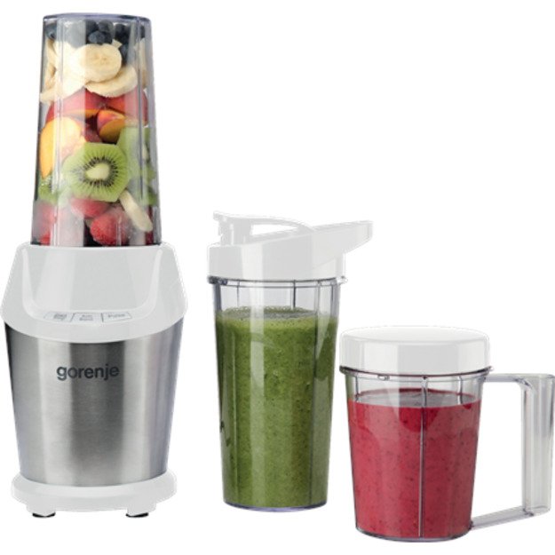 Gorenje Blender | BN1000E | Tabletop | 1000 W | Jar material Tritan | Jar capacity 0.75 L | Ice crushing | White 3