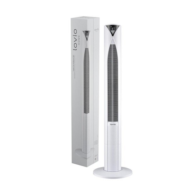 Lovio LVTF202Y24C Tower Fan AirWave PRO White