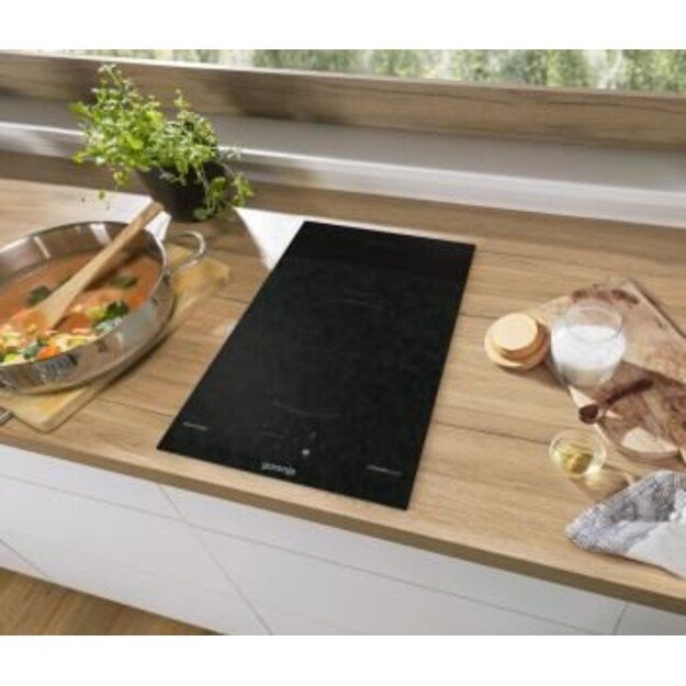 Gorenje GI3201BC dual zone induction cooktop built-in 30 cm Black