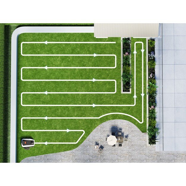 ROBOT LAWN MOWER ECOVACS GOAT O1200