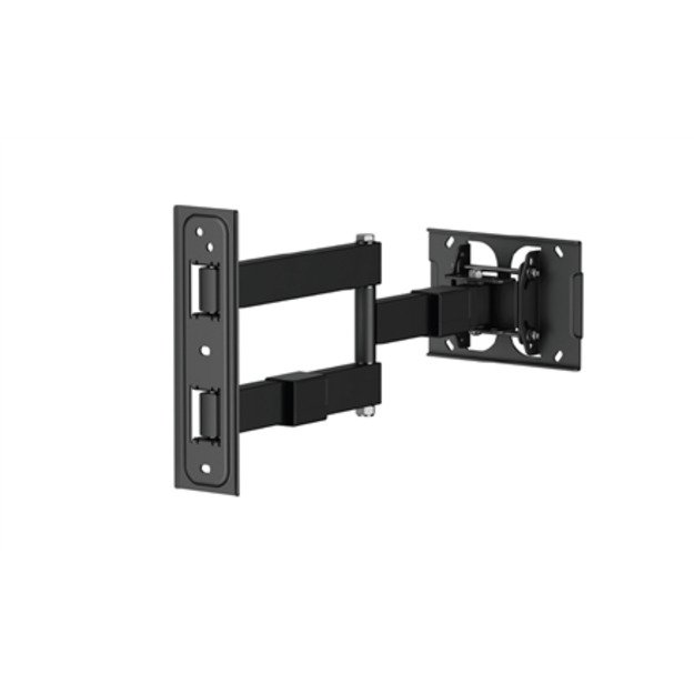 Visaro Wall mount | WMA75 Full Motion TV Mount | Maximum weight (capacity) 30 kg | Black