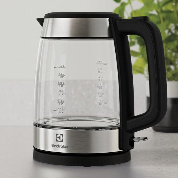 Elektrinis virdulys Electrolux E4GK1-4GB 1.7l Ner.plienas/stiklas