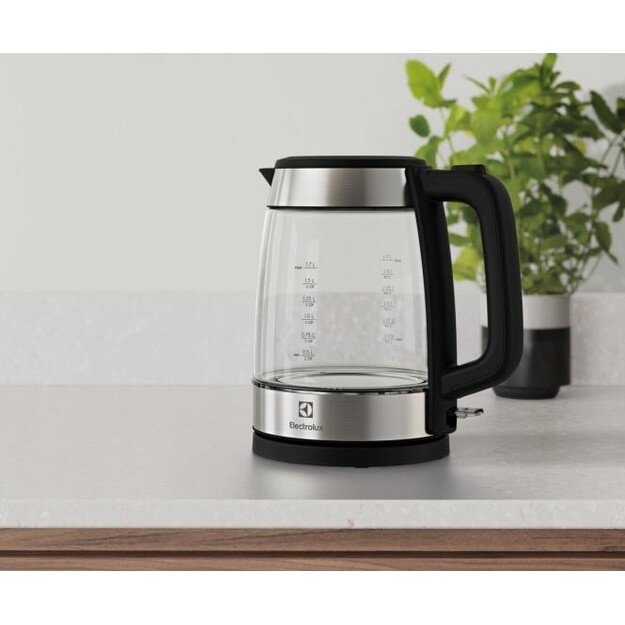 Elektrinis virdulys Electrolux E4GK1-4GB 1.7l Ner.plienas/stiklas