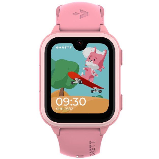 I&scaron;manusis laikrodis su lietuvi&scaron;ku meniu Garett Kids Vibe 4G Pink