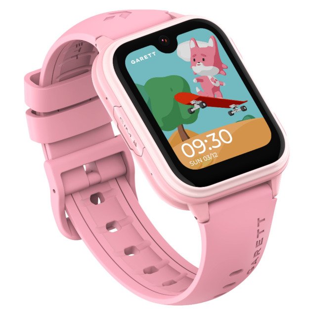 I&scaron;manusis laikrodis su lietuvi&scaron;ku meniu Garett Kids Vibe 4G Pink