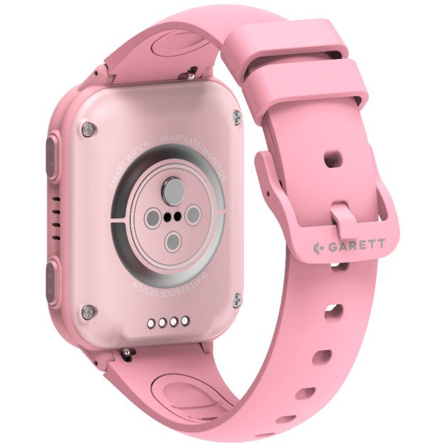 I&scaron;manusis laikrodis su lietuvi&scaron;ku meniu Garett Kids Vibe 4G Pink