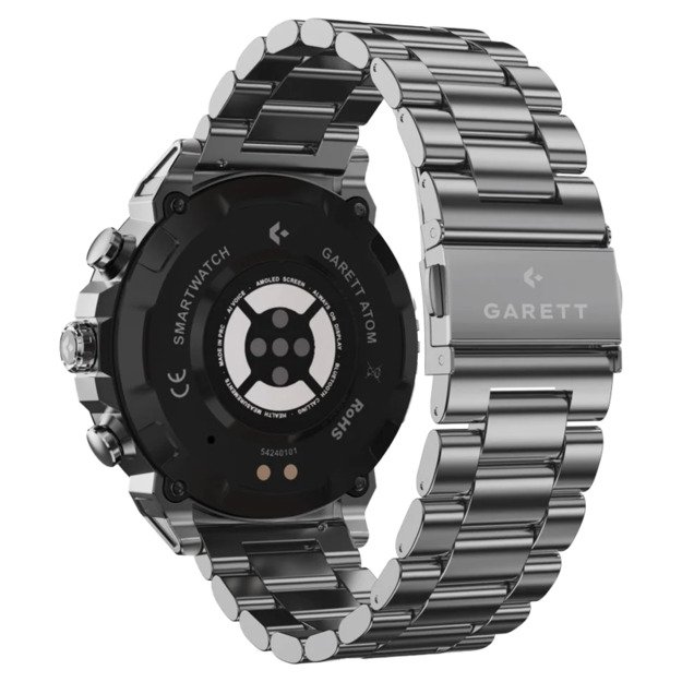 Garett Atom Smartwatch Silver Steel