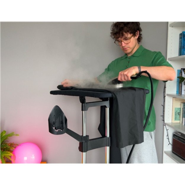 TEFAL All-in-One Garment Steamer | QT2028 | Stand Steamer | 2170 W | 100 g/min | 1.1 L | Premium Silver