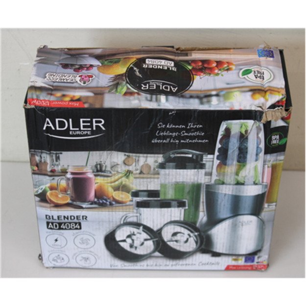 SALE OUT. Adler Blender Smoothie Set | AD 4084 | Tabletop | 1200 W | Jar material BPA-Free | Jar capacity 0.3+0.5+0.5+0.7 L | Ic