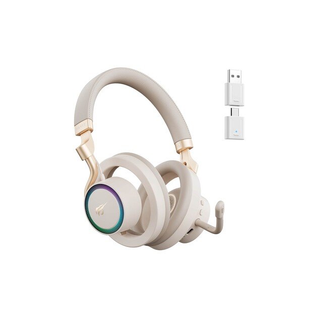 Havit Fuxi-H8 - wireless gaming headphones (gold)
