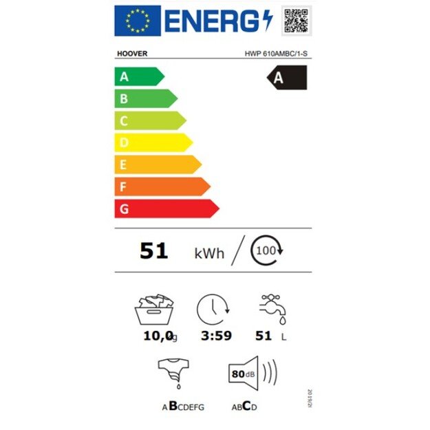 HOOVER HWP 610AMBC/1-S 2
