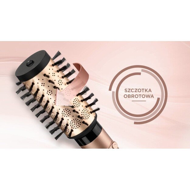 BaBylissPRO BAB2770E hair styling tool Hot air brush Steam Black 800 W 2.7 m 4