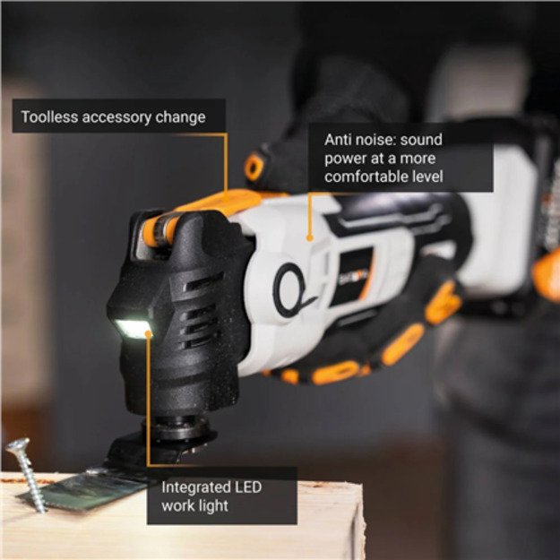 Batavia 18V anti-vibration multitool  - Without battery and charger 5