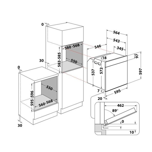 WHIRLPOOL WOI6A8FPT1SBA 2